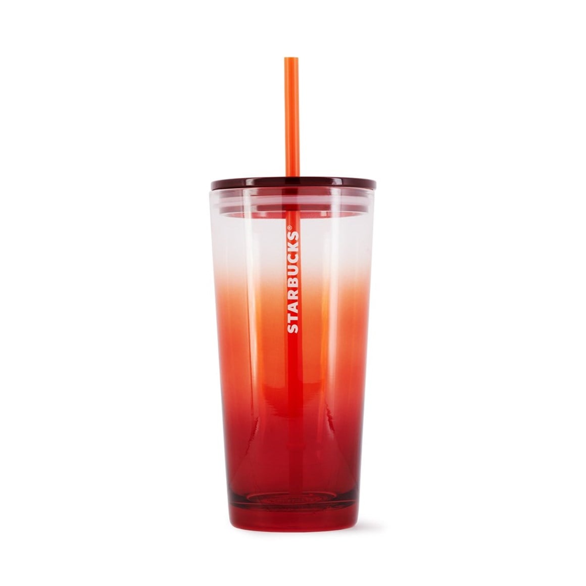 Starbucks® Kırmızı Turuncu Soğuk İçecek Bardağı 532 ml - 11134968