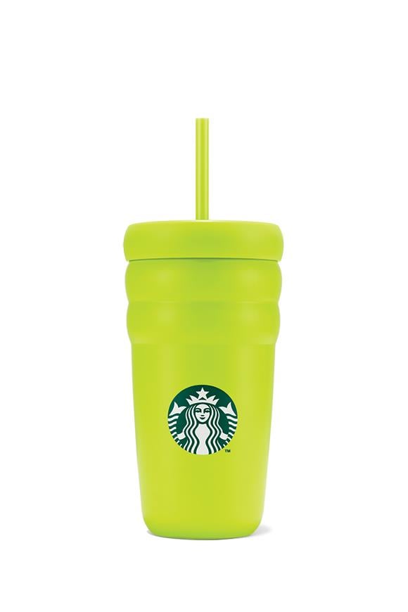 Starbucks® Paslanmaz Çelik Soğuk İçecek Bardağı - Misket Limonu Yeşili - 591 ml - 11152022