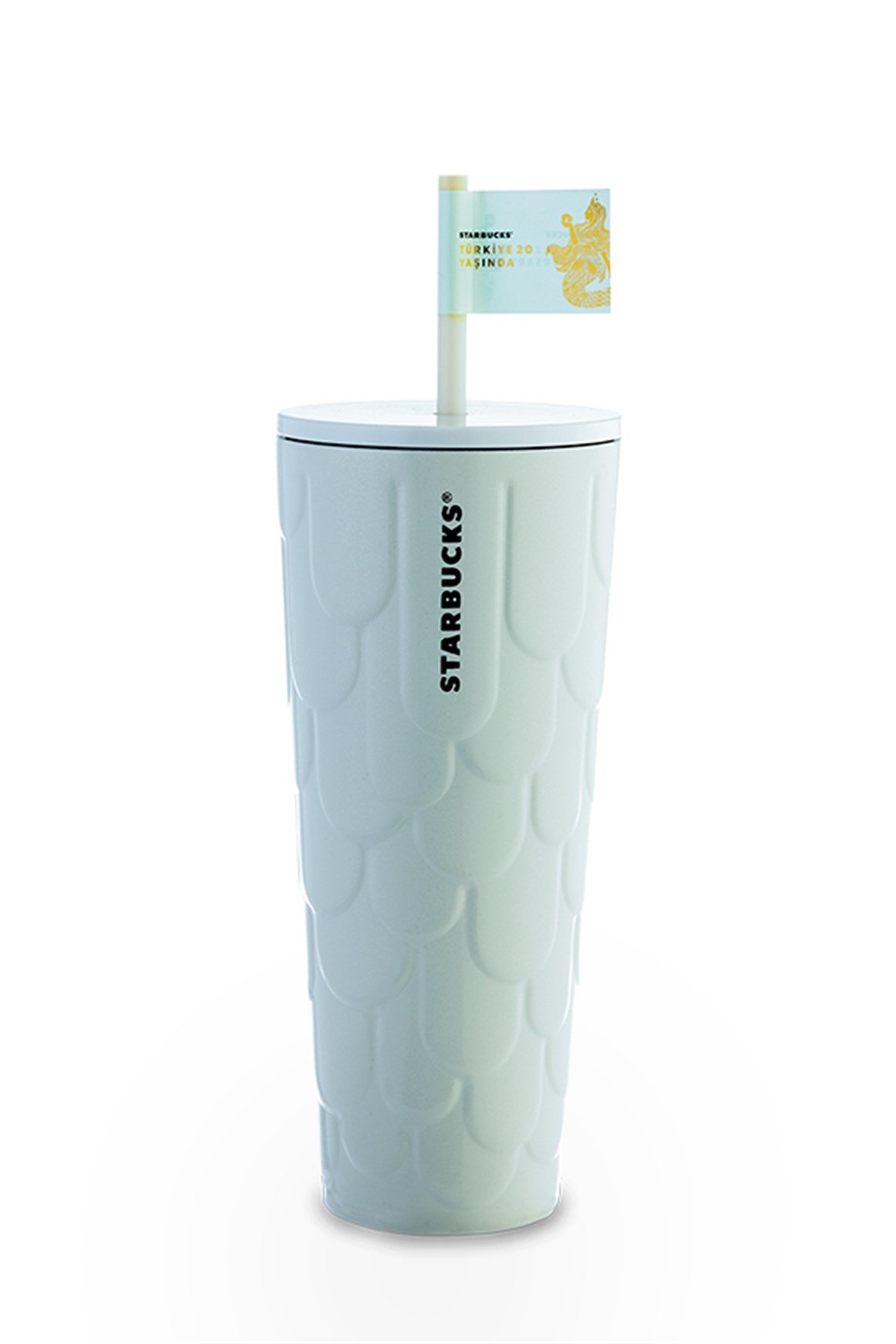Starbucks® Paslanmaz Çelik Soğuk Içecek Bardağı - Beyaz - 710 ml - 11148302