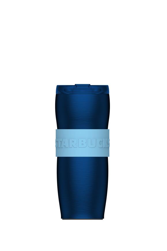 Starbucks® Paslanmaz Çelik Termos - Lacivert - 355 ml - 11153451