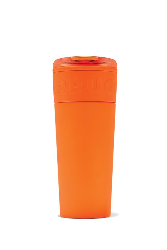 Starbucks® Paslanmaz Çelik Termos - Turuncu - 473 ml - 11150127