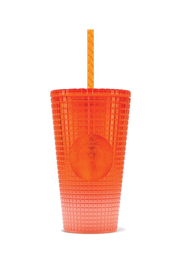 Starbucks® Plastik Soğuk İçecek Bardağı - Turuncu - 473 ml - 11150176