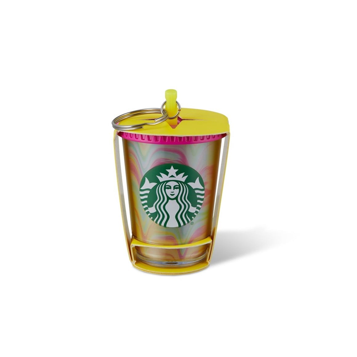 Starbucks® Soğuk İçecek Bardağı Görünümlü Plastik Anahtarlık - 11133311