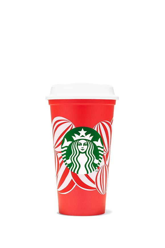 Starbucks® Yeniden Kullanılabilir Sıcak İçecek Bardağı - Kırmızı - 473 ml - 11159568