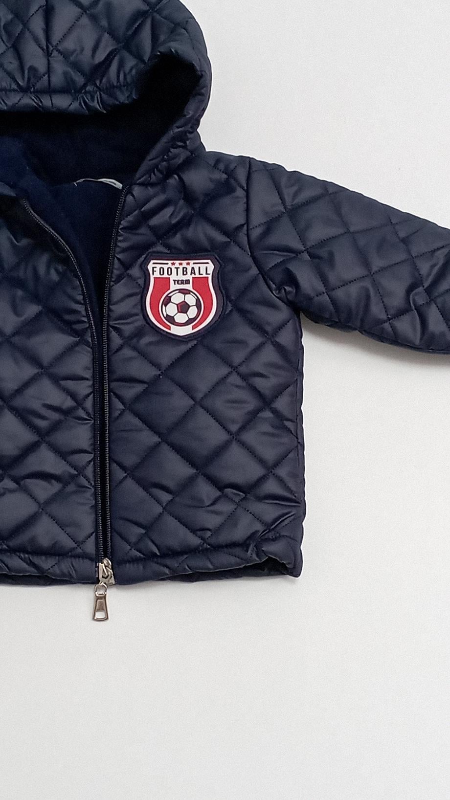 9-24 Ay Erkek Bebek Football Montlu Takım Lacivert