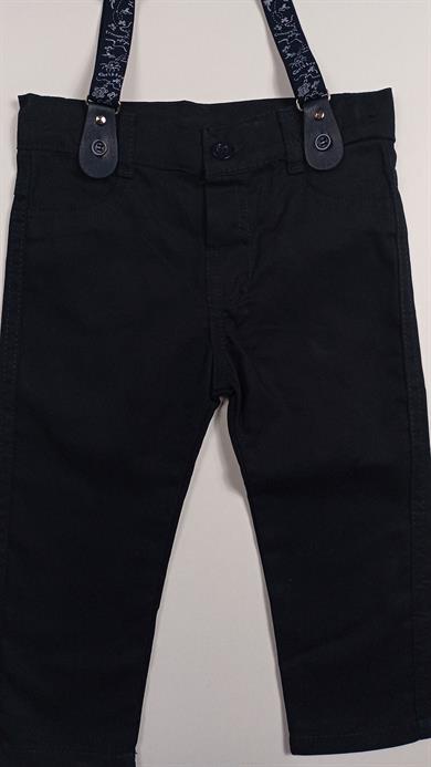 6-24 Ay Çıtçıtlı Oxford Gömlek Pantolon Takım Yeşil