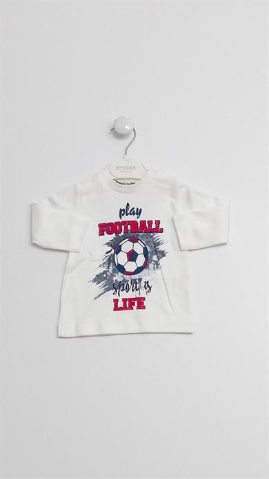 9-24 Ay Erkek Bebek Football Montlu Takım Lacivert