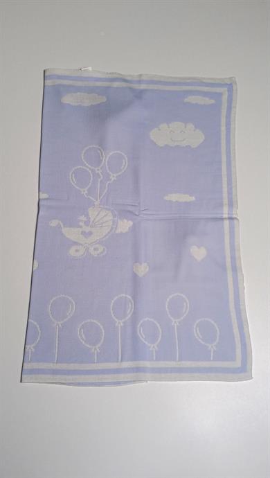 Bebek Triko Battaniye Balon Desenli 85x95cm 