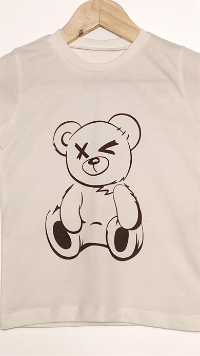 Erkek Çocuk Tshirt Şort Takım Ayıcıklı 2-5 Yaş