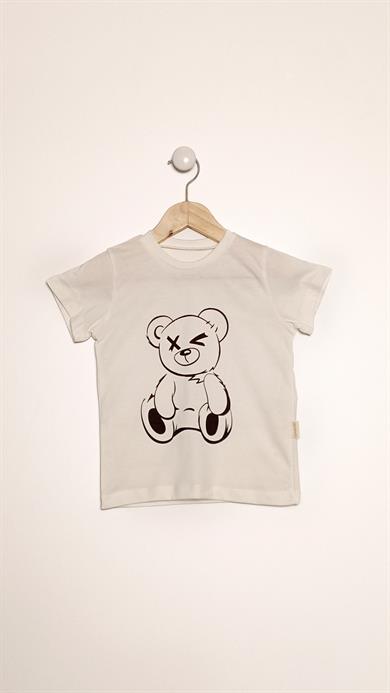 Erkek Çocuk Tshirt Şort Takım Ayıcıklı 2-5 Yaş