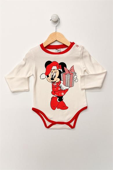 Kız Bebek Tül Etek Detaylı Body Takım Beyaz 9-24 Ay