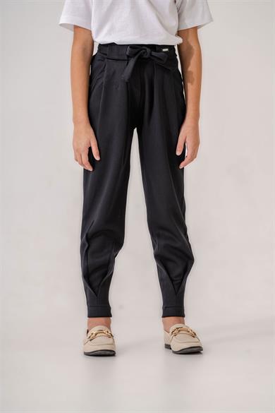 Kız Lacivert Pantolon Havuç Model