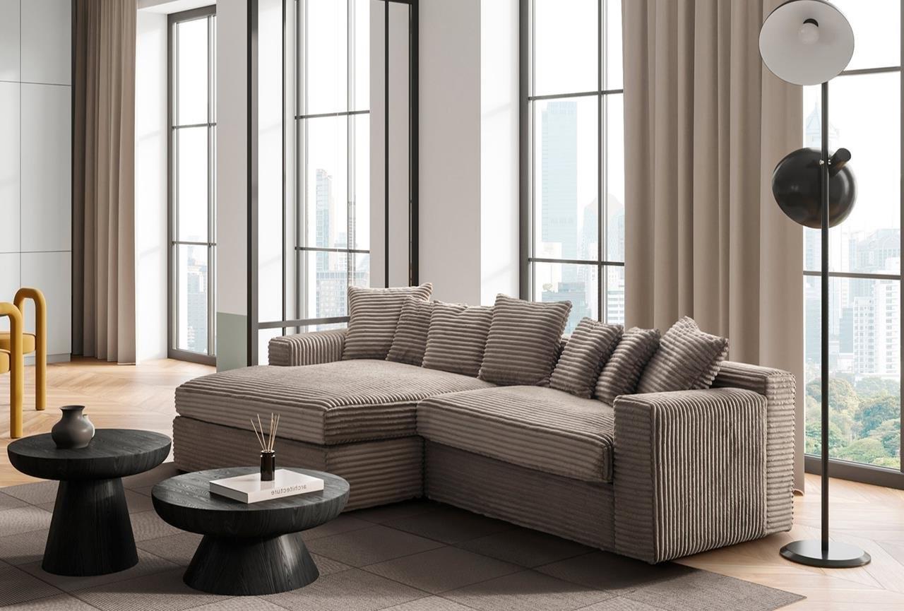 Grey puffy sofa deals