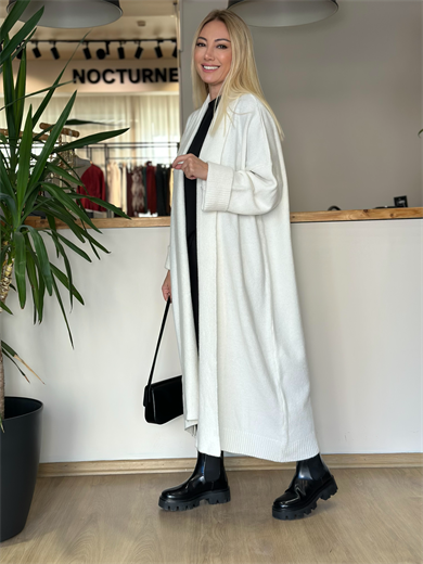 Açık Şal Yaka Hırka Askı00336