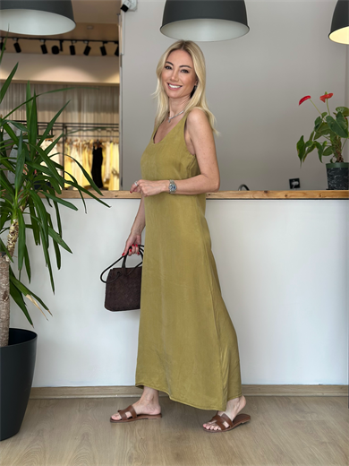 Alacatı Hardal Elbise