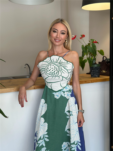 Amalfi Renkli Elbise