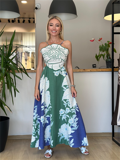 Amalfi Renkli Elbise