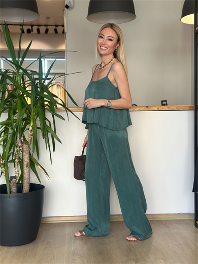 Askılı Haki Rahat Takım