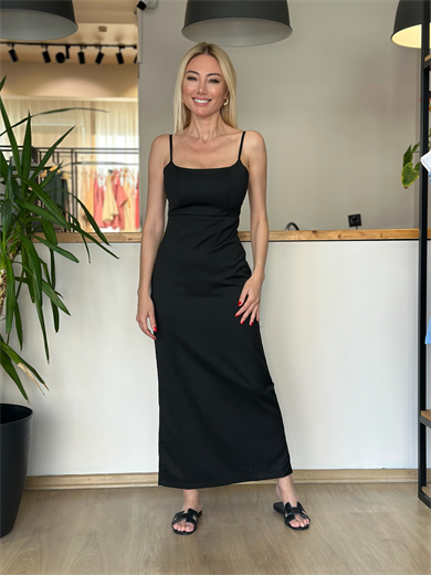 Askılı Romantik Elbise