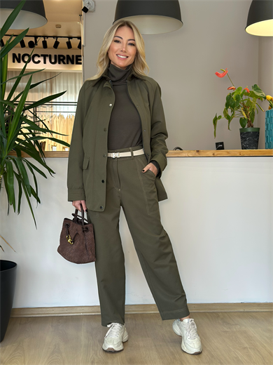 Bgn Workshop Haki Balon Pantolon Askı00198