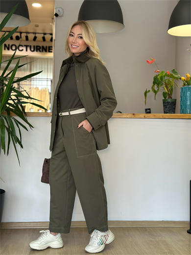 Bgn Workshop Haki Balon Pantolon Askı00198