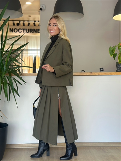 BGN Workshop Haki Ceket Askı0046