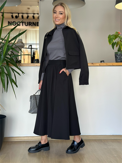 BGN Workshop Siyah Etek Askı0032