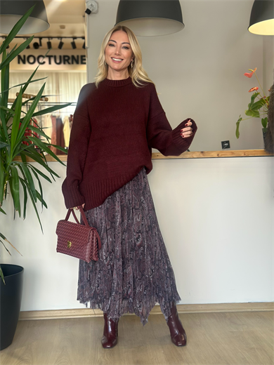 Bordo Kazak Askı00301