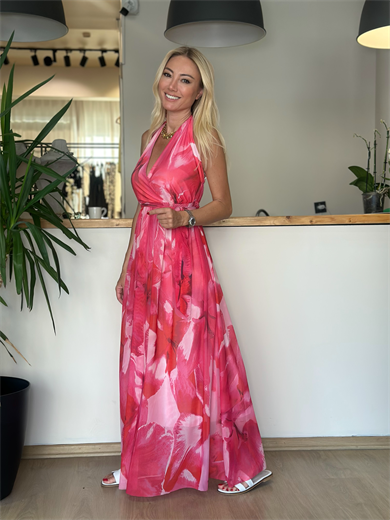 Boyundan bağlamalı Elbise Askı0062