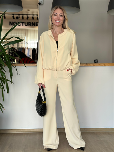 Butter Yellow Bomber Ceket Askı00202