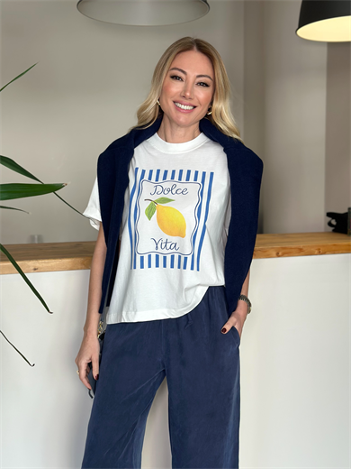 Dolce Ekru Tshirt Askı0031