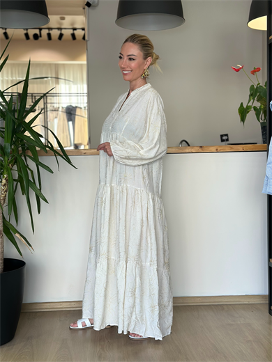 Dubai Desenli Elbise