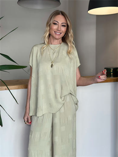 Fıstık Yeşili Rahat Takım ASKI0036