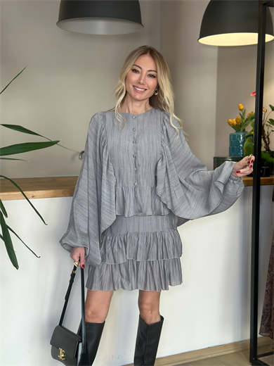 Gri Modern Etek Askı00108