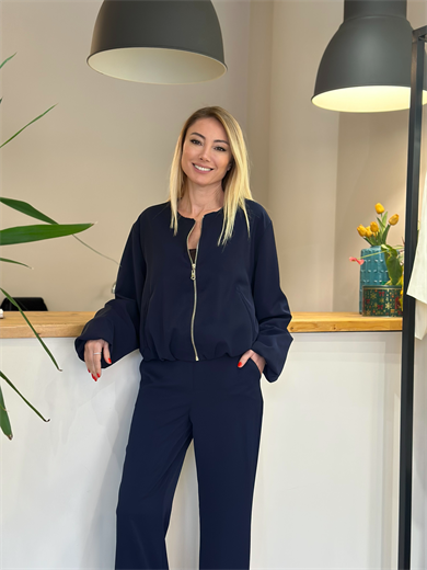 Lacivert Bomber Ceket Askı00184