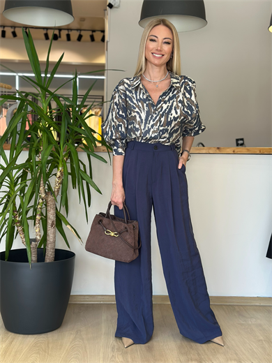 Lacivert İbiza Gömlek