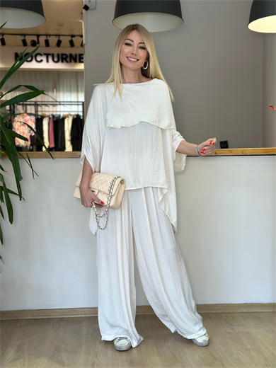 Madrid Ekru Rahat Takım Askı00164