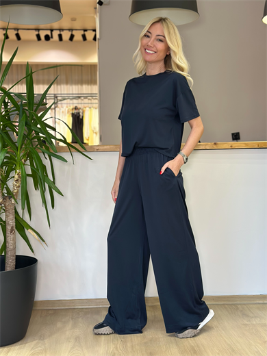 Marka Model Modal Lacivert Takım