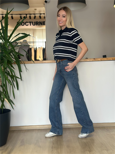 Massi Model Lacivert Triko Askı00129