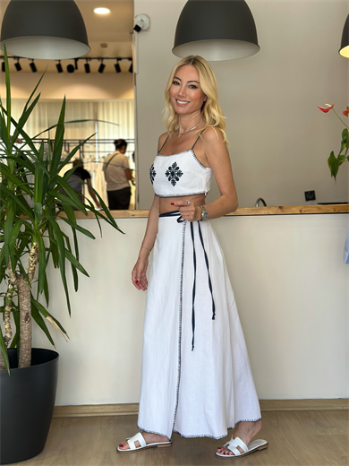 Milas Bağlamalı Etek 