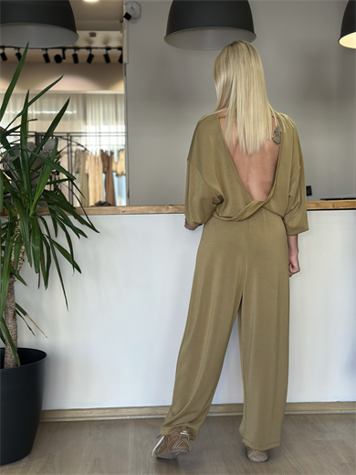 Olive Sırt Detaylı Takım Askı007