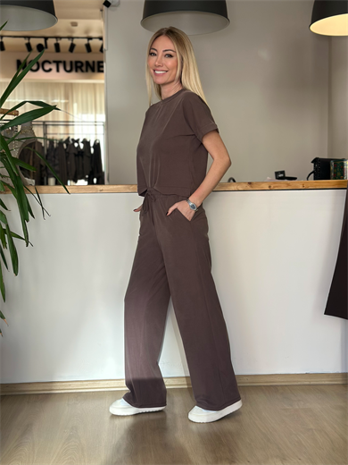 Oys Kahve Modal Takım Askı0097