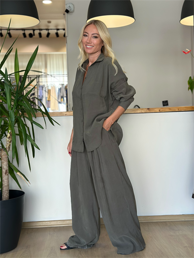 Rahat Bel Lastikli Pantolon