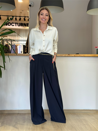 Saten Ekru Gömlek Askı00208