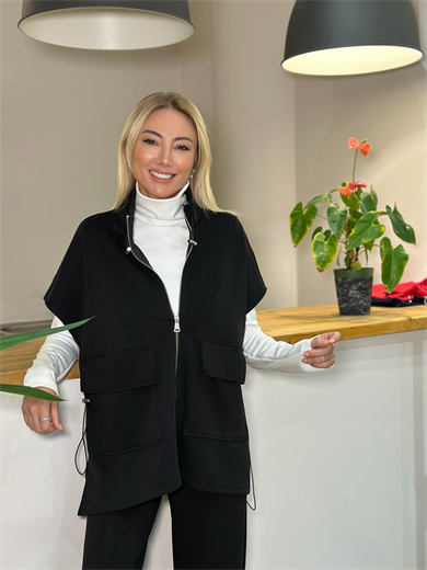 Siyah Cepli Modal Takım Askı00169