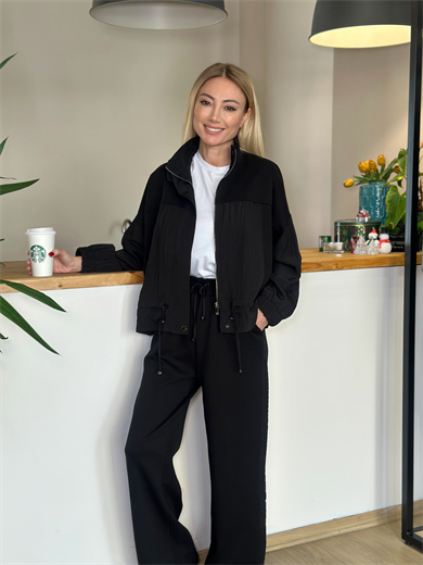 Siyah Modern Takım Askı00441