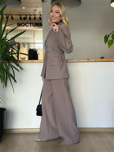 Vizon Yandan Bağlamalı Ceket Askı00180