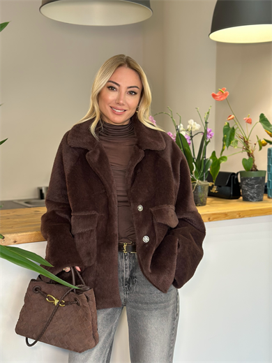 Yumoş Kahve Kaban Askı00247