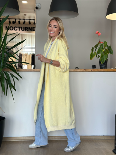 Yumoş Sarı Hırka Askı00121