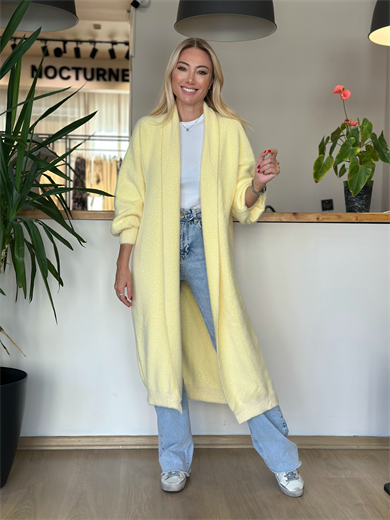 Yumoş Sarı Hırka Askı00121